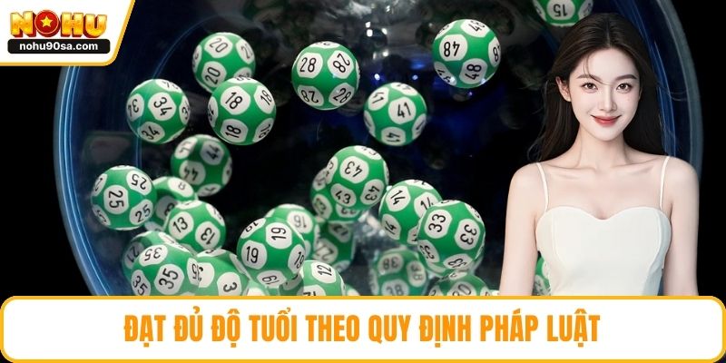 Xổ Số NOHU90 - Sân Chơi Hấp Dẫn Nhất Cho Mọi Người Chơi 4 Đạt đủ độ tuổi theo quy định pháp luật